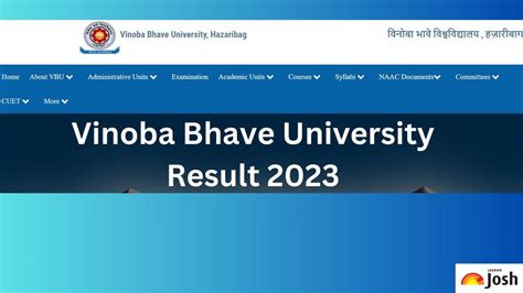 vbu result|Result .